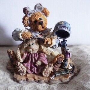 Boyd’s Bears & Friends Figurine Wanda and Gert...A Little Off The Top #2277